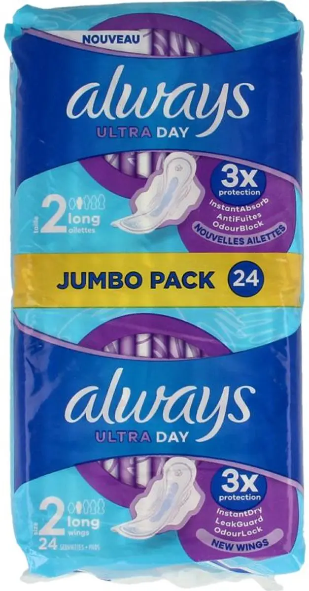 Always Ultra Maandverband Long - 24 Stuks