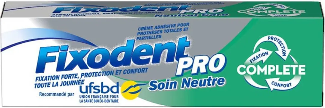 Fixodent Kleefpasta Pro Complete Zorg & Neutraal 47g