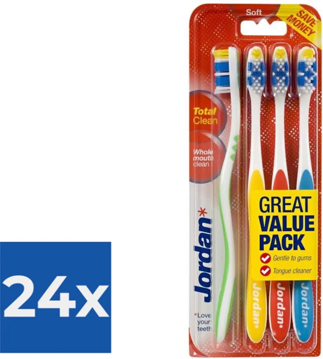 Jordan Total Clean Tandenborstels Soft