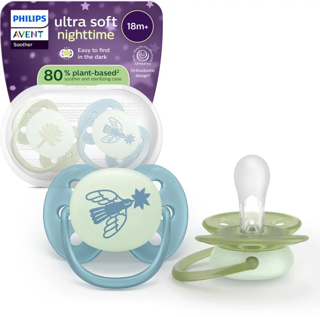Philips Avent Ultra Soft Glow-in-the-dark Fopspeen SCF094/05