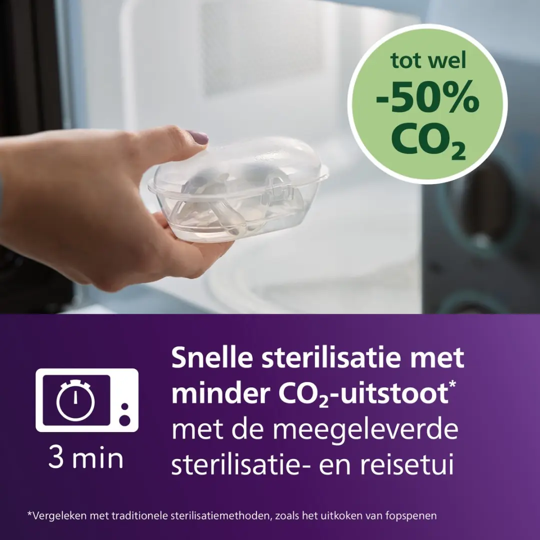 Philips Avent Ultra Soft Glow-in-the-dark Fopspeen SCF094/05 - 2 Stuks - Blauw/ Groen