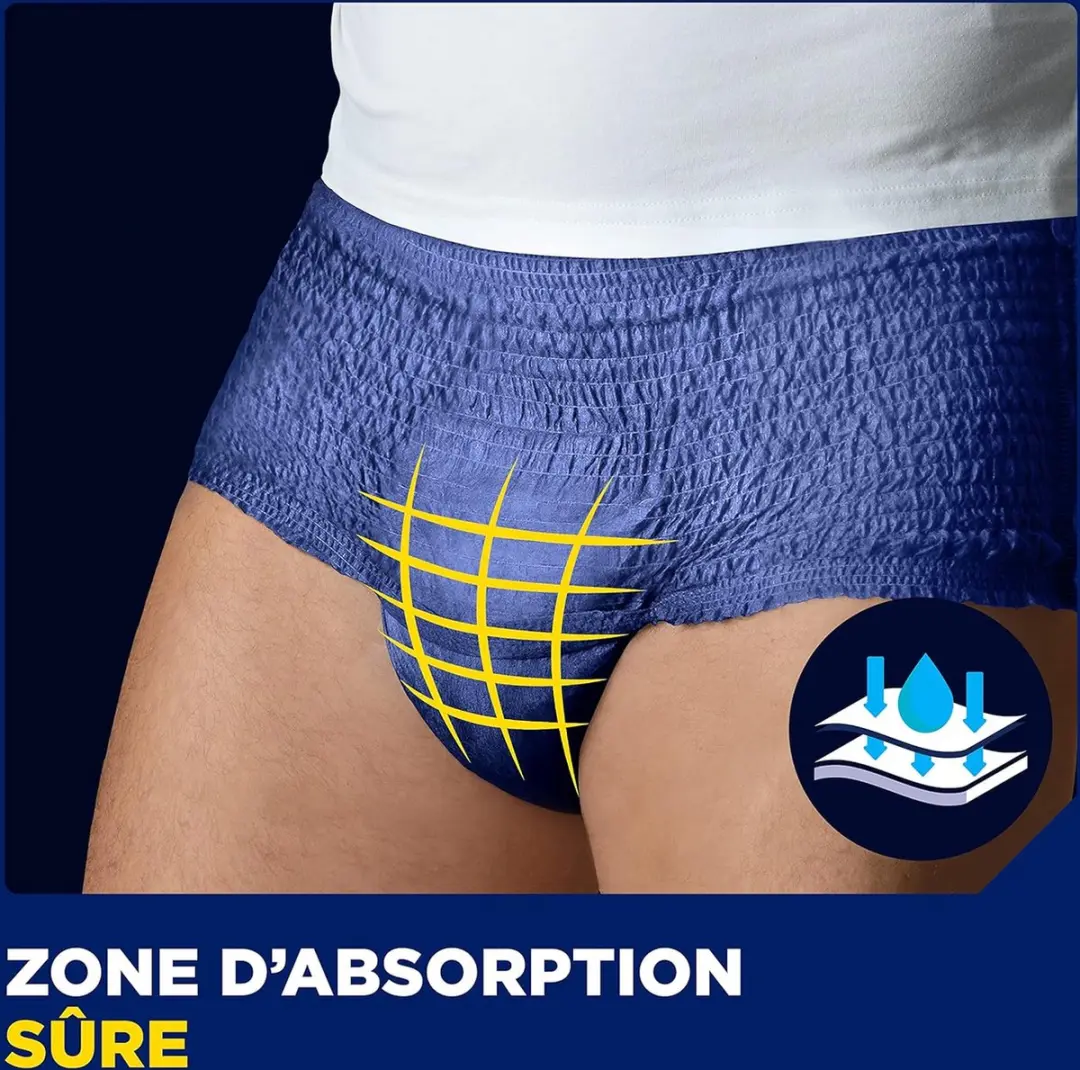 TENA Active Fit Incontinentie Ondergoed Heren M - 4 Stuks