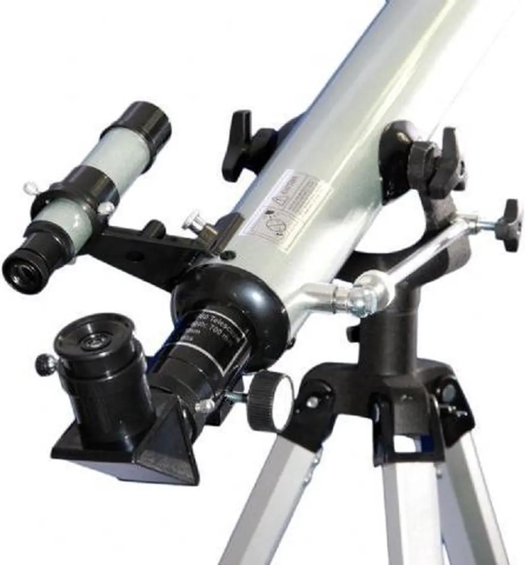 Byomic Junior Lenzentelescoop 60/700 - Zwart/Zilver