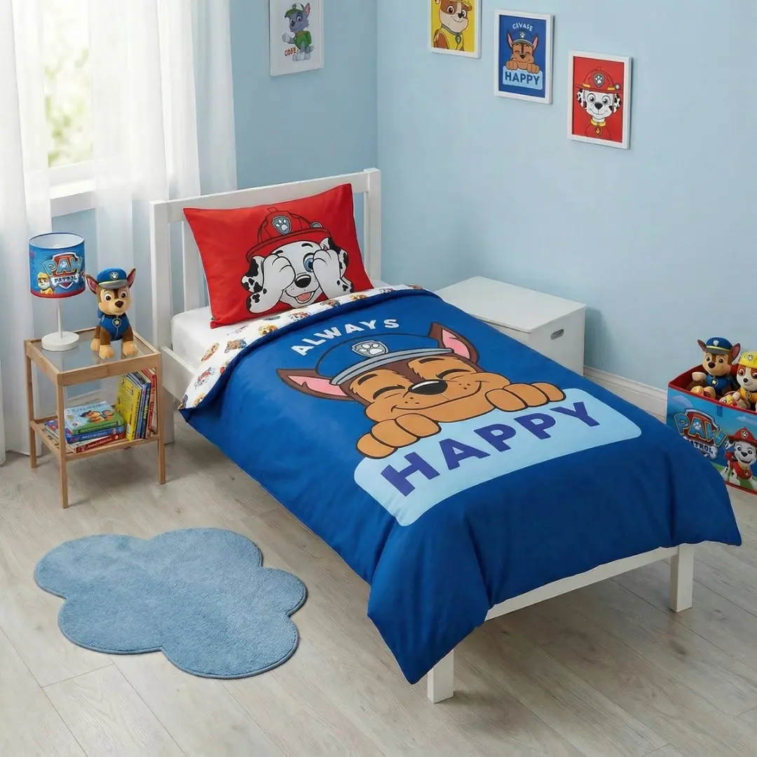 PAW Patrol Dekbedovertrek 140x200cm - Meerkleurig