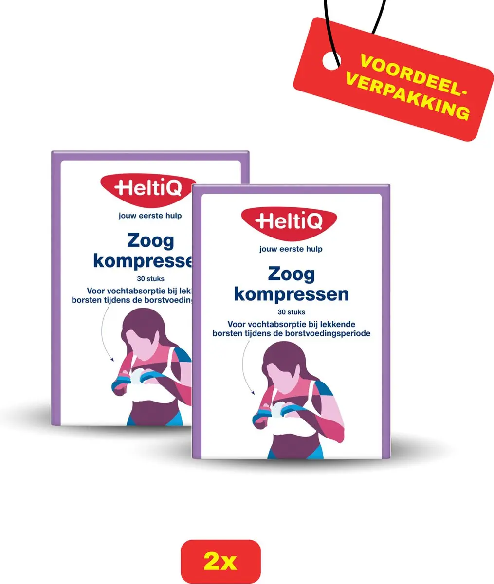 HeltiQ Zoogcompress Voorgevormd
