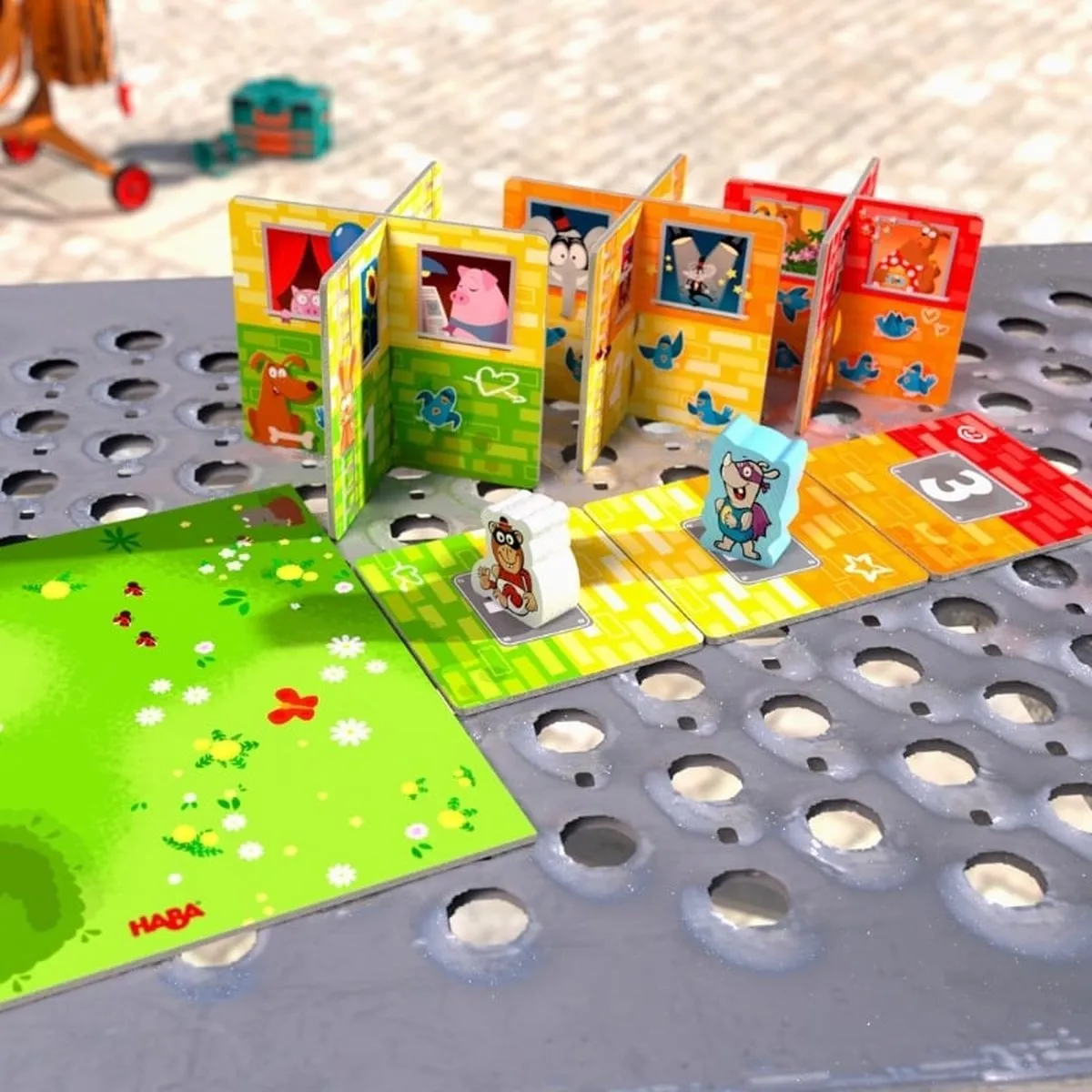 Haba Rhino Hero Junior Stapelspel - 305914 - Meerdere kleuren