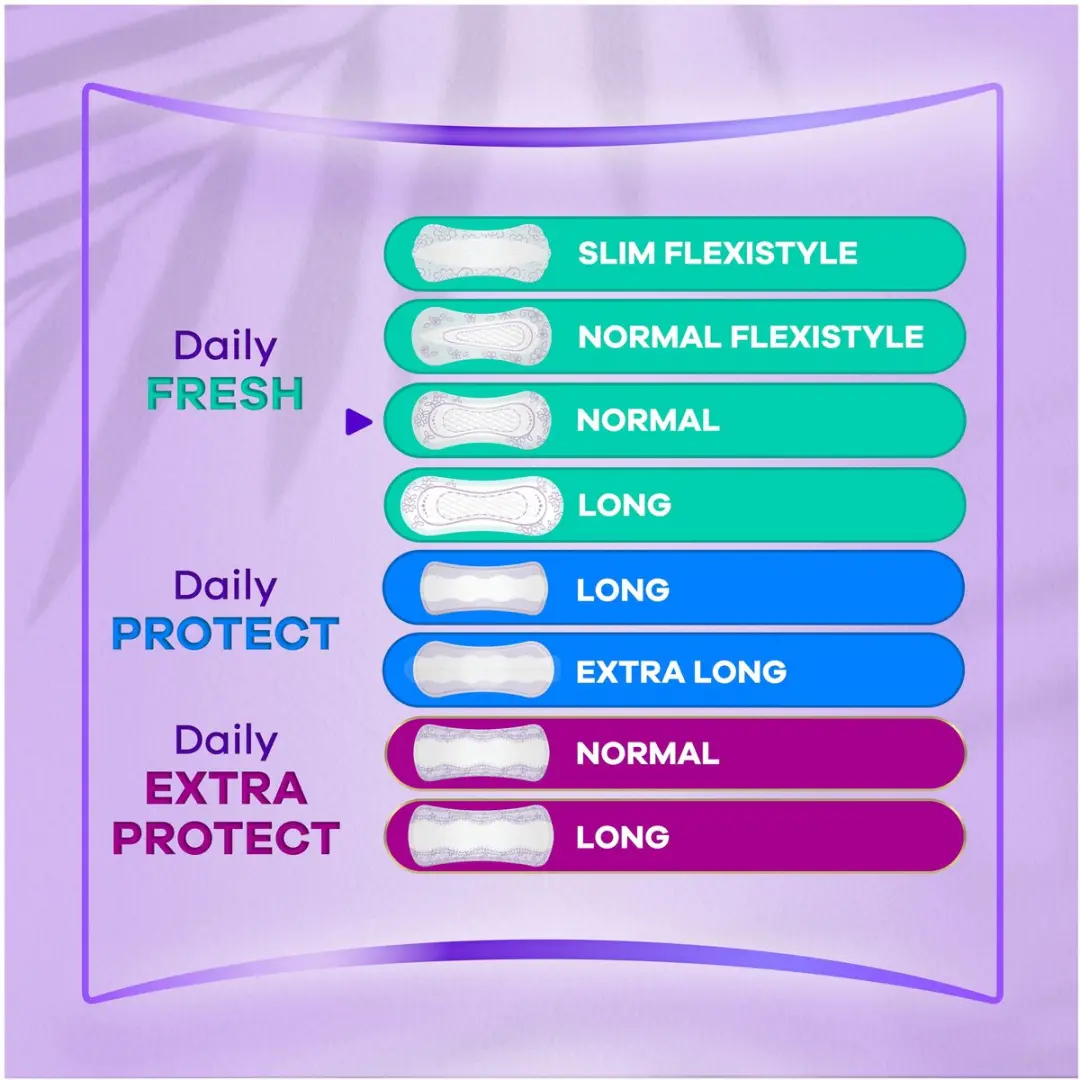 Always Daily Fresh Normal 0% Parfum - 90 Stuks