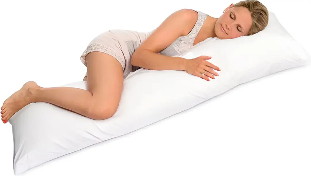 Ten Cate Zwangerschapskussen 145x40cm - Wit