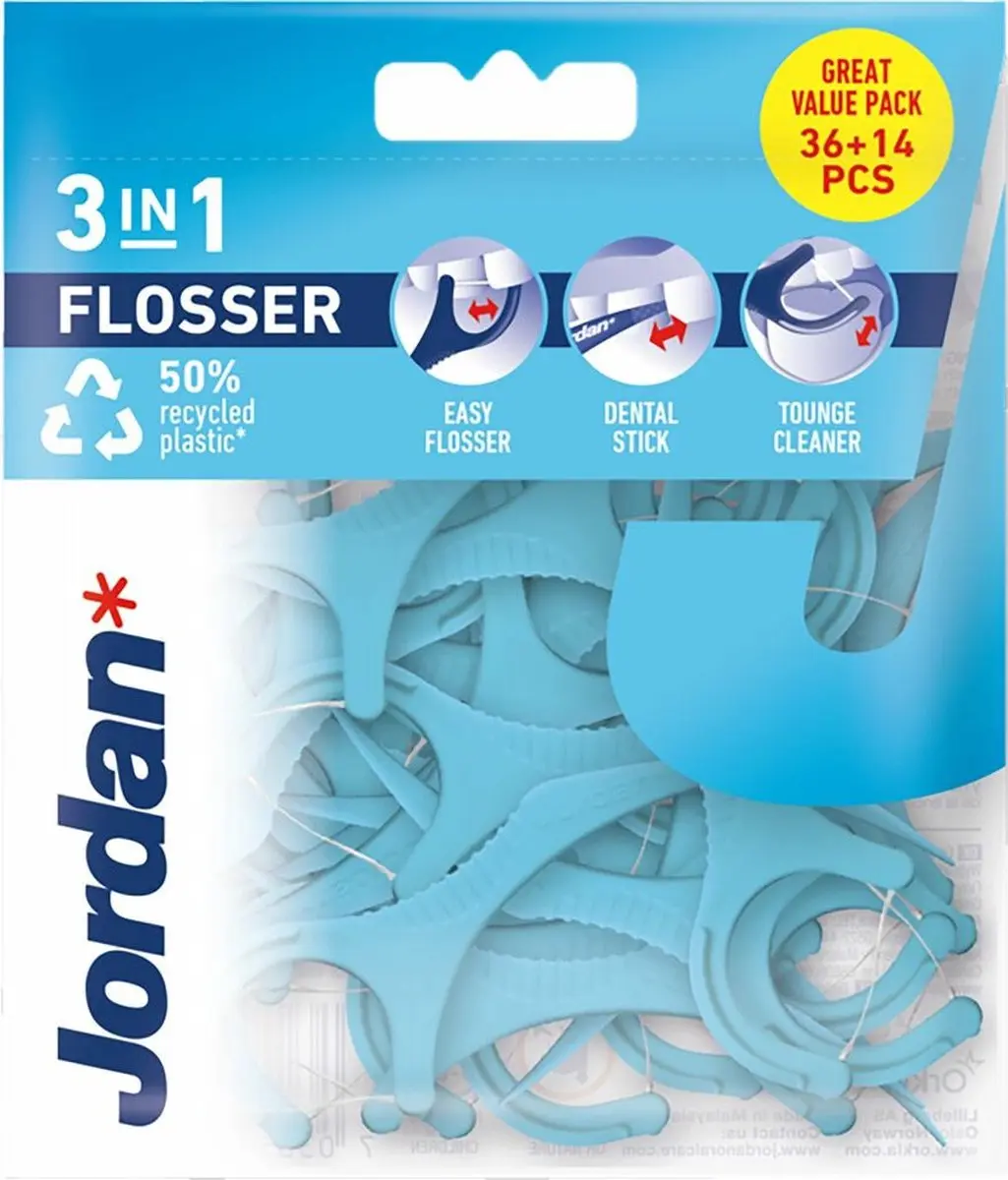 Jordan 3-in-1 Flosser - 432 Stuks