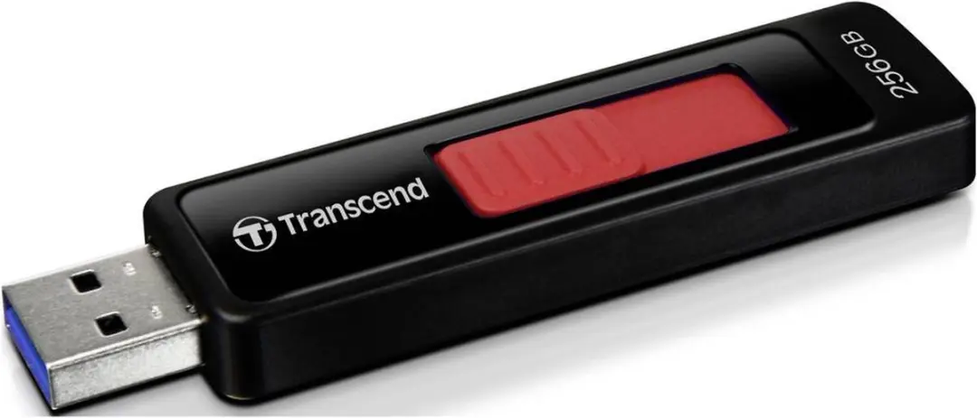 Transcend JetFlash 760 TS256GJF760 USB-Stick 256GB - Zwart/rood