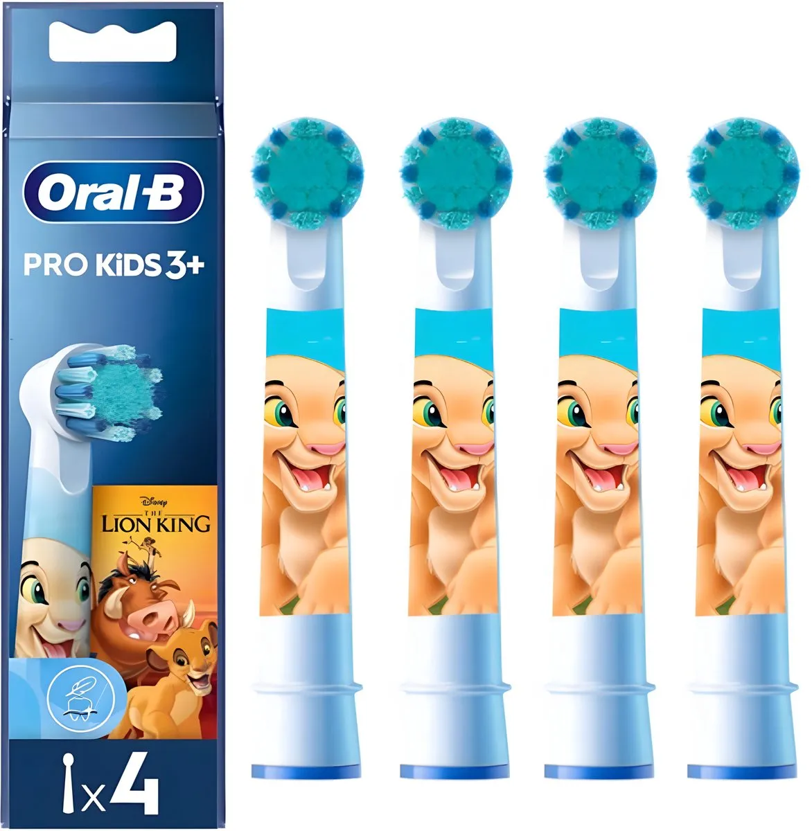 Oral-B EB10-4S Lion King Opzetborstels