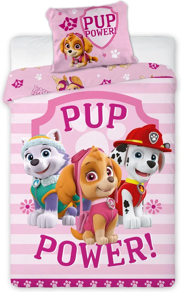 PAW Patrol Dekbedovertrek Junior 100x135cm