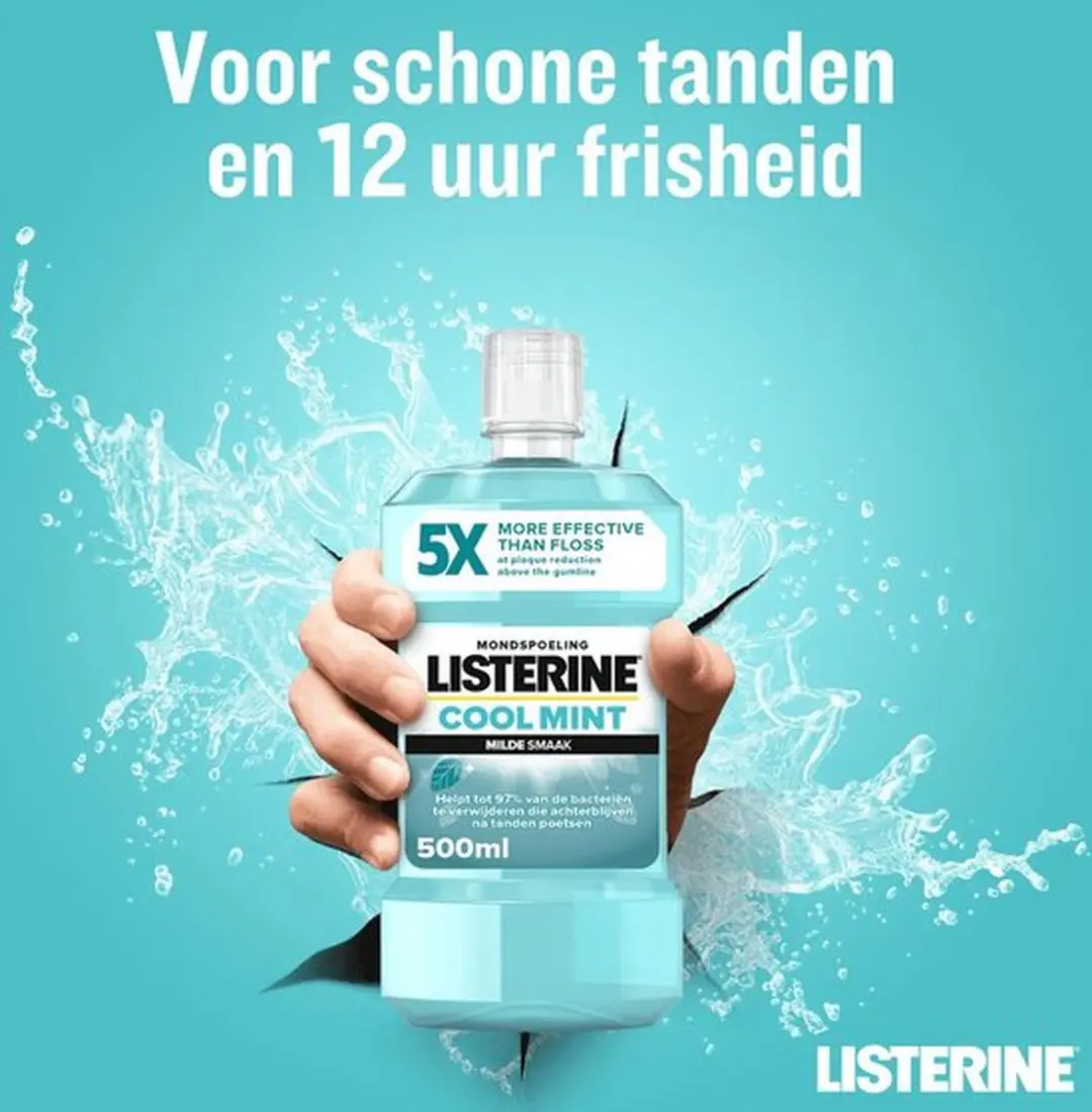 Listerine Cool Mint Mondspoeling 1500ml