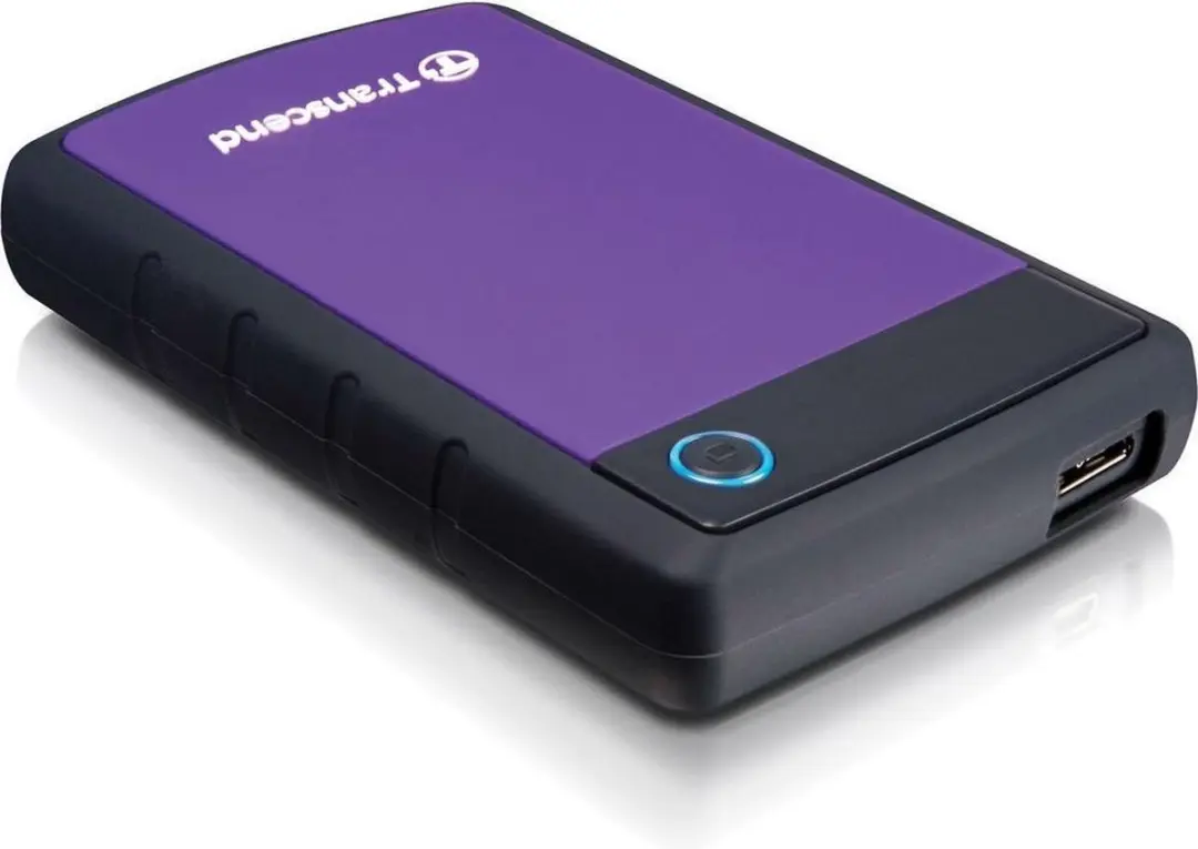Transcend StoreJet 25H3 Rugged Externe Harde Schijf 4TB - Paars