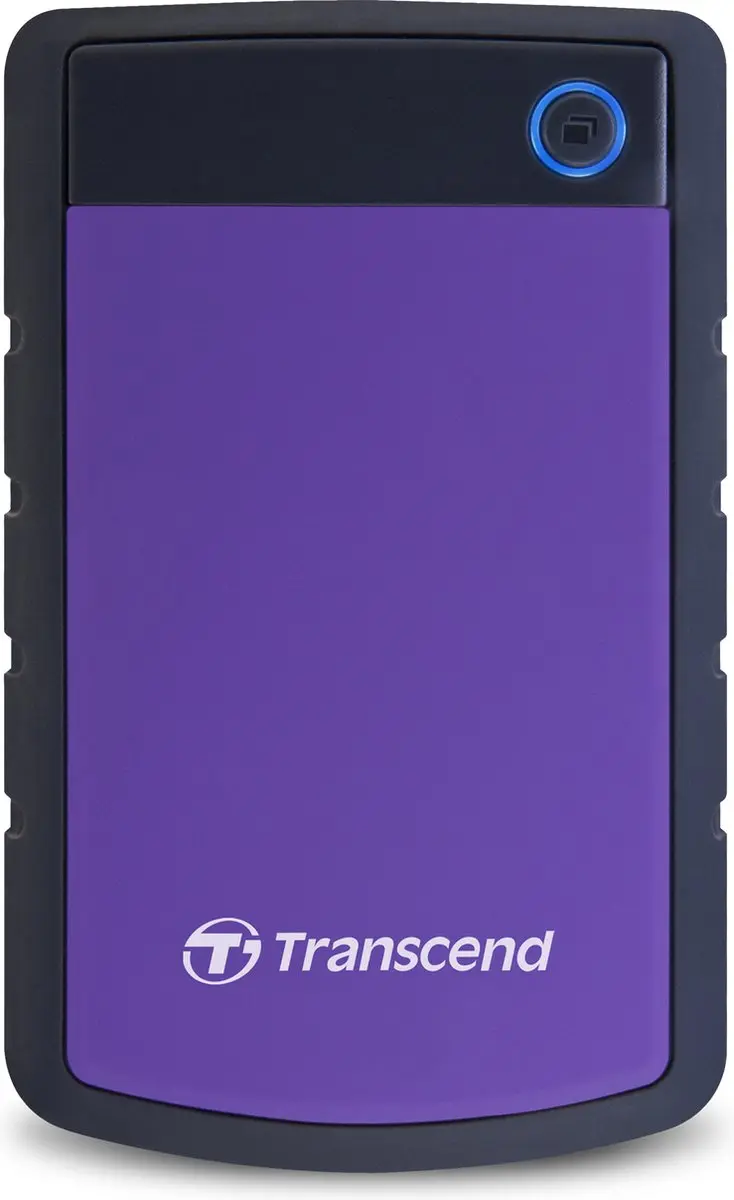 Transcend StoreJet 25H3 Rugged Externe Harde Schijf 4TB - Paars