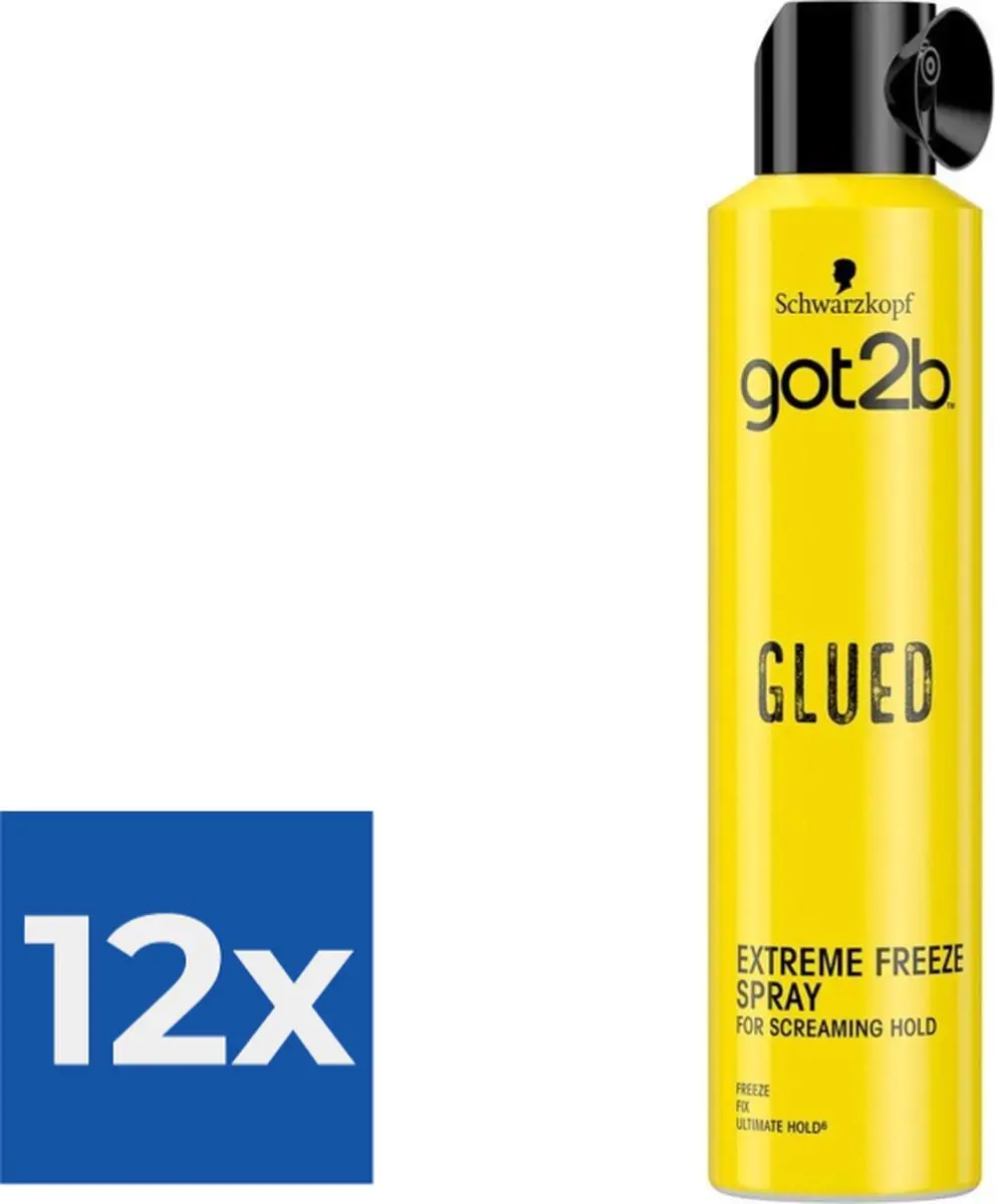 Got2B Glued Hairspray Voordeelverpakking - 12x300ml