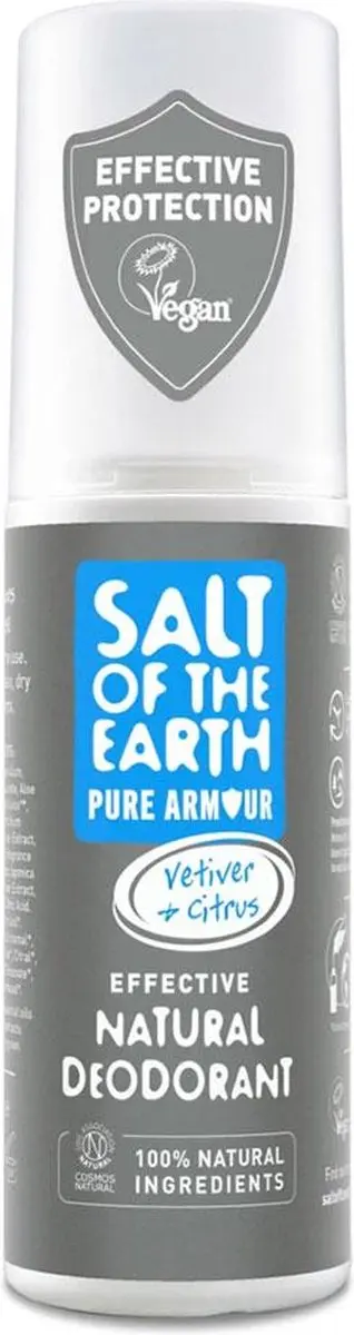 Salt of the Earth Pure Armour Vetiver & Citrus Spray 100ml
