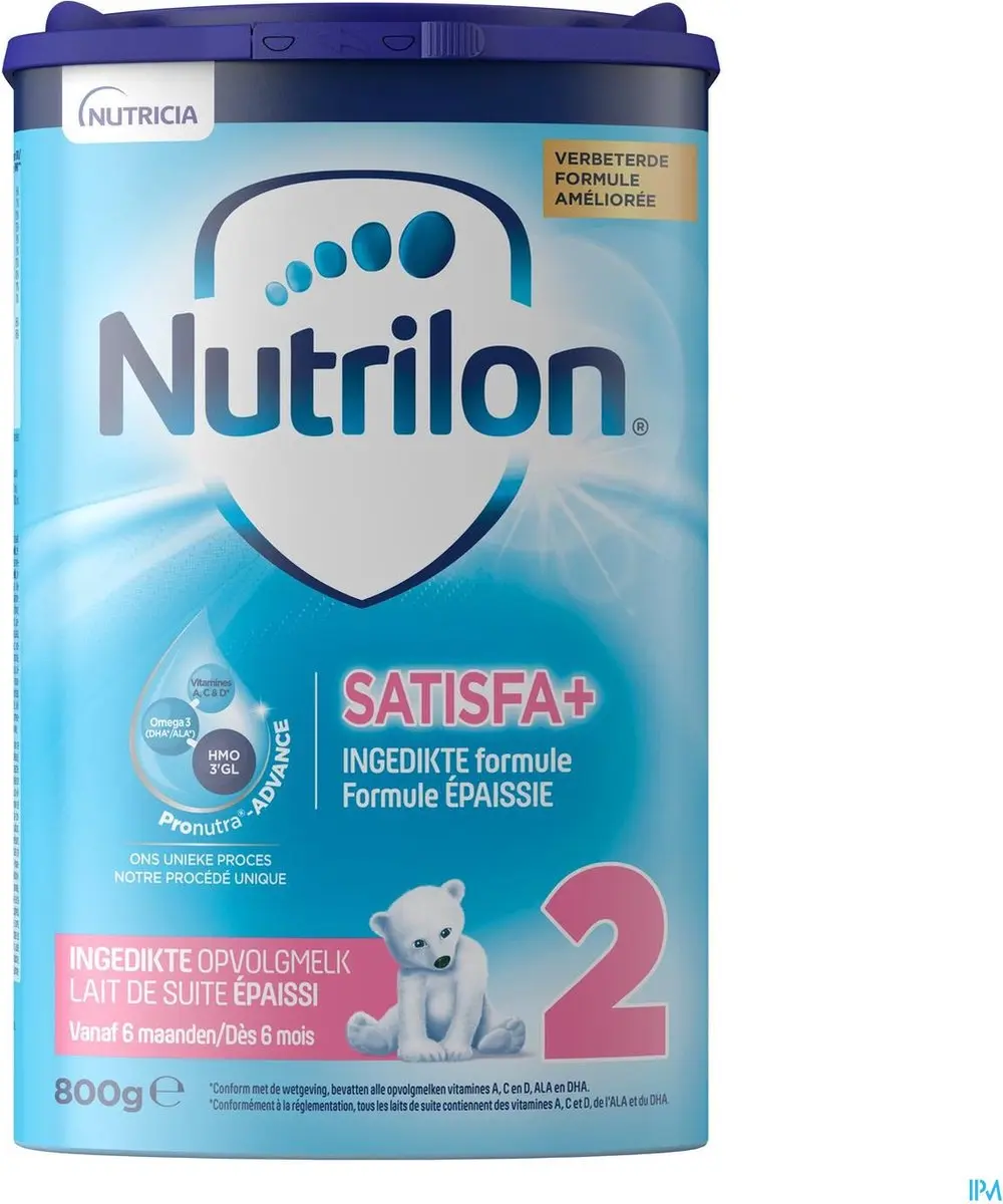 Nutrilon 2 Satisfa+ Baby Melkpoeder 6-10 Maanden 800g