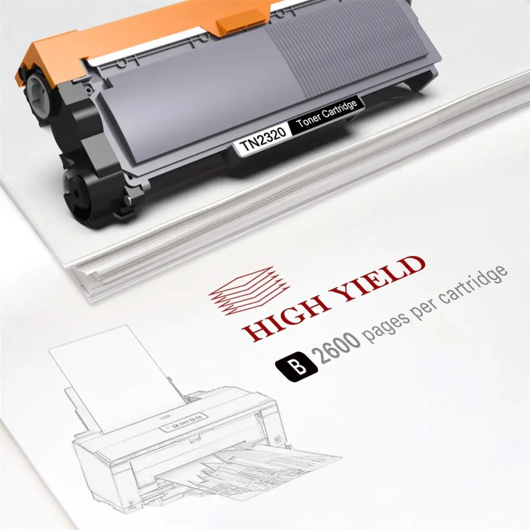 weCare TN-2320 XL Tonercartridge Zwart - 2600 Pagina's