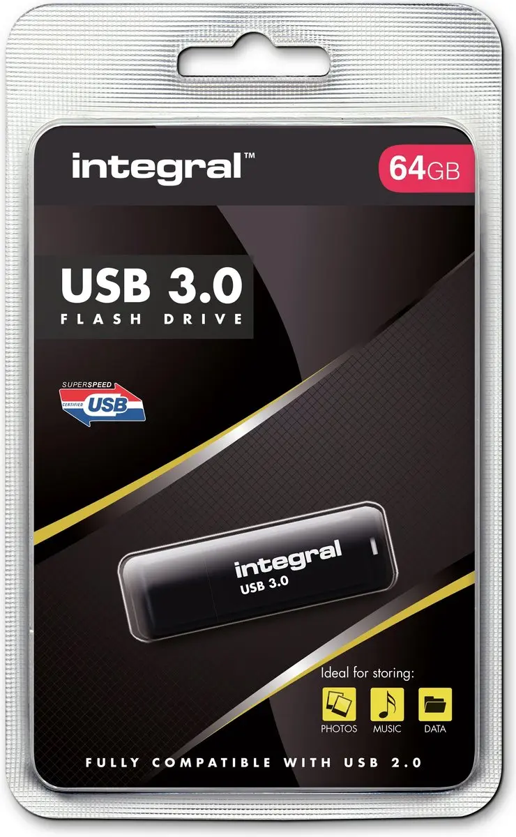 Integral G XL INFD64GBNOIR3.0-V2 SSD - 120GB Wit