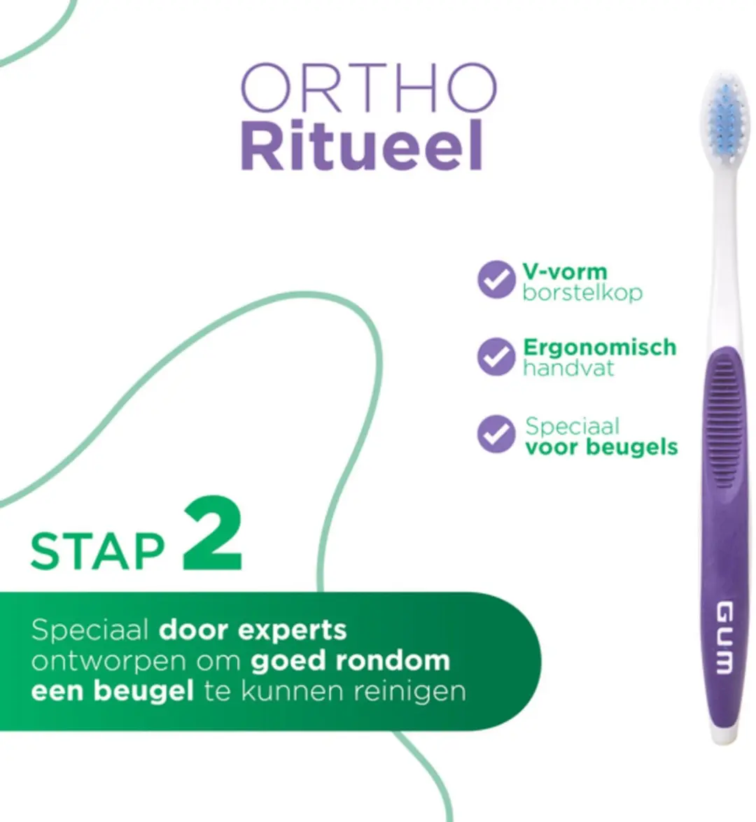 Gum Orthodontische Tandenborstel