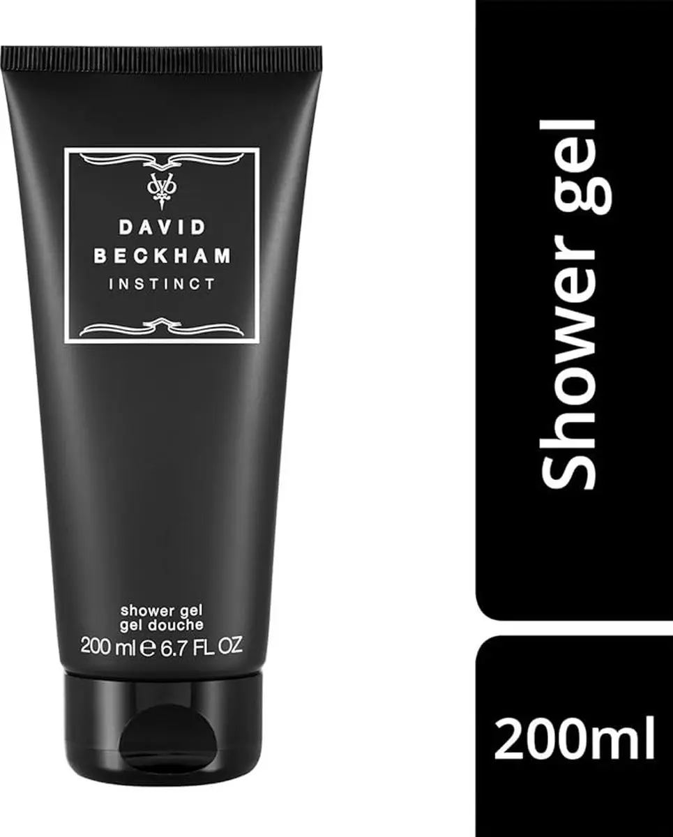 David Beckham Instinct Douchegel 600ml - 3 Stuks