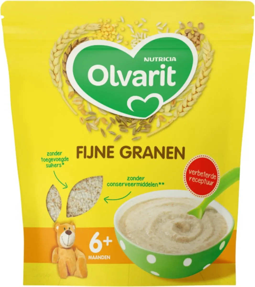 Olvarit Granenpap Fijne Granen 8+M