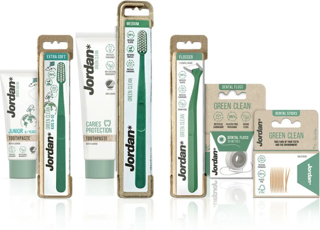 Jordan Green Clean Junior Tandpasta 50ml - 200ml (4x50ml)