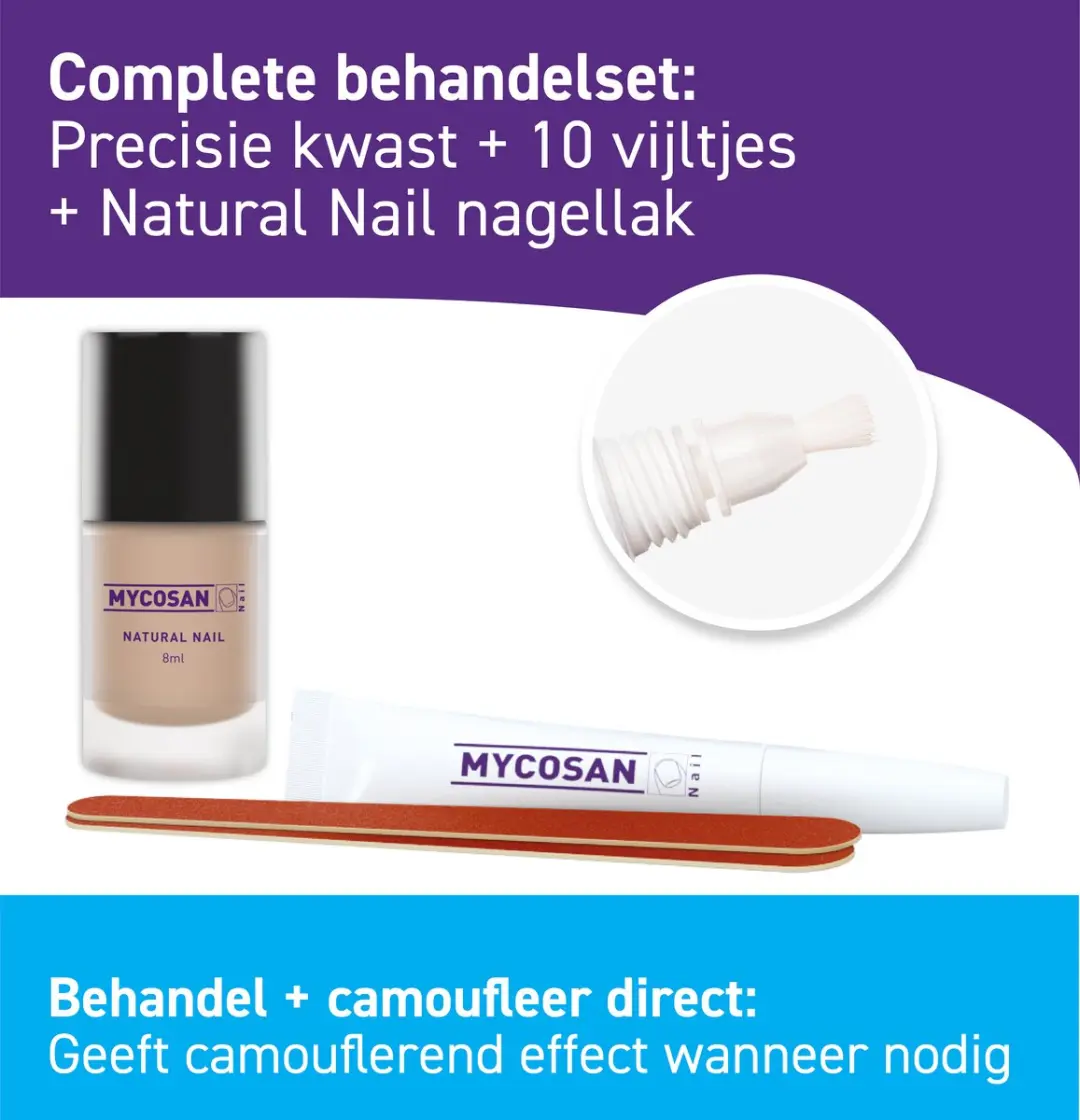 Mycosan Kalknagel Behandel Plus Camoufleer 13ml - 10 Stuks