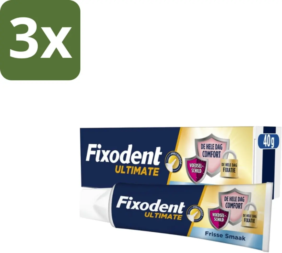 Fixodent Kleefpasta Ultimate Fresh 120g
