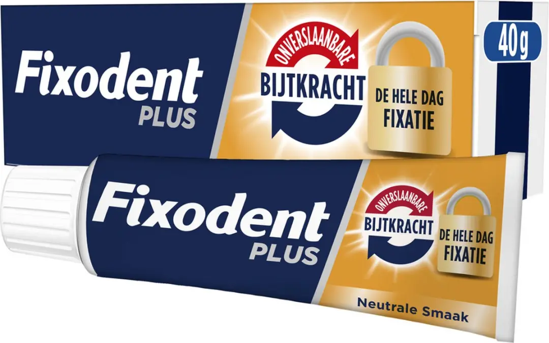 Fixodent Plus Kleefpasta Onverslaanbare Bijtkracht - 240g