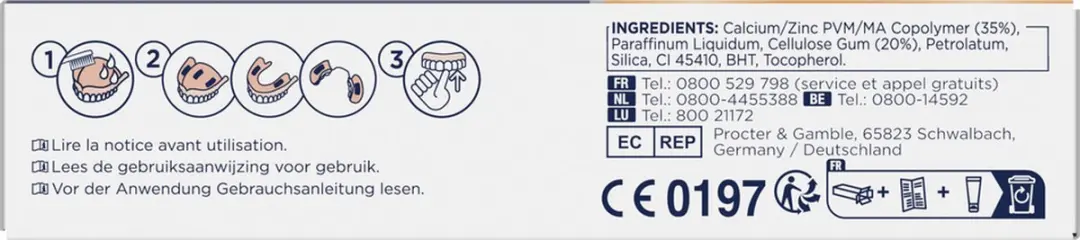 Fixodent Plus Kleefpasta Onverslaanbare Bijtkracht - 240g