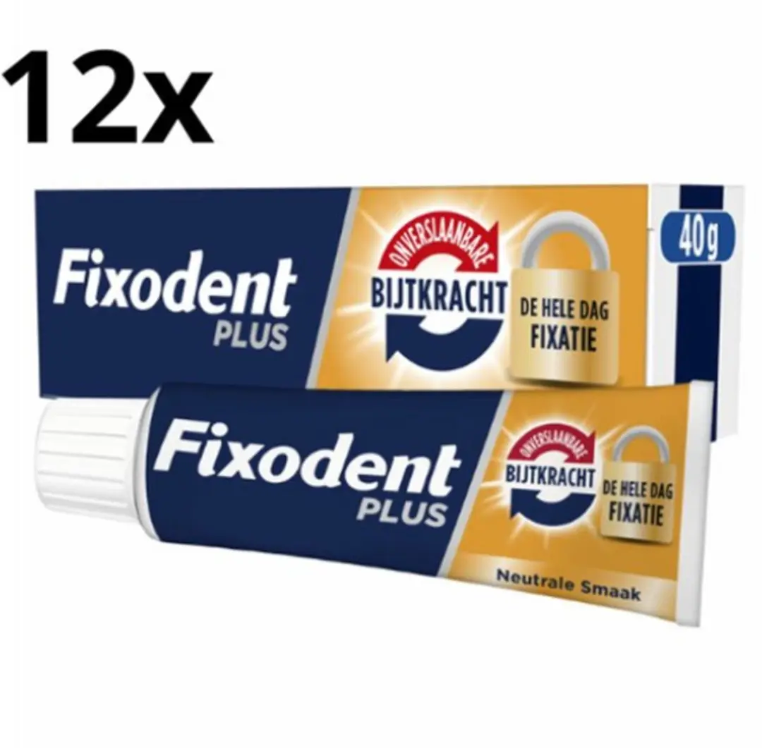 Fixodent Plus Dual Power Kleefpasta
