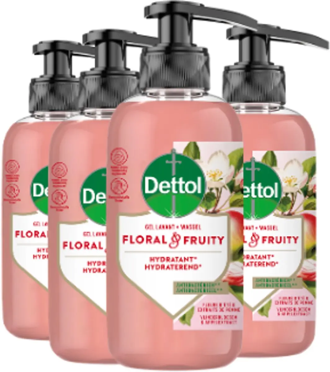 Dettol Handzeep Antibacterieel Floral & Fruity 300ml