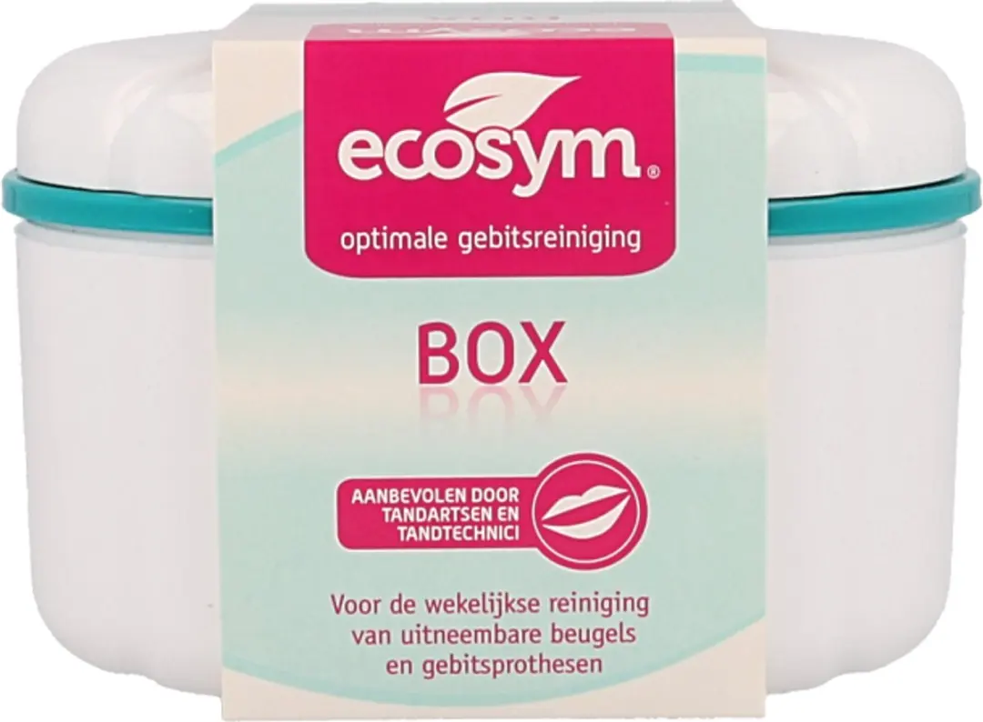 Ecosym Gebitsbakje Kunstgebitreiniging - 1 Stuk - afbeelding 6 van 6
