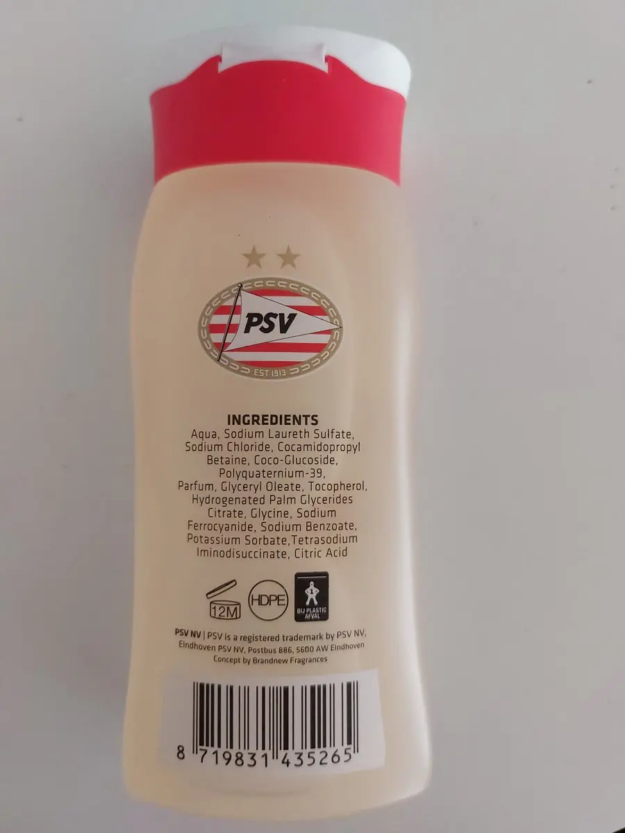 PSV Eindhoven Sport Douchegel 200ml - Hair & Body