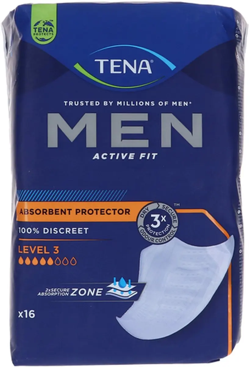 TENA Men Active Fit Level 3 - 48 Stuks