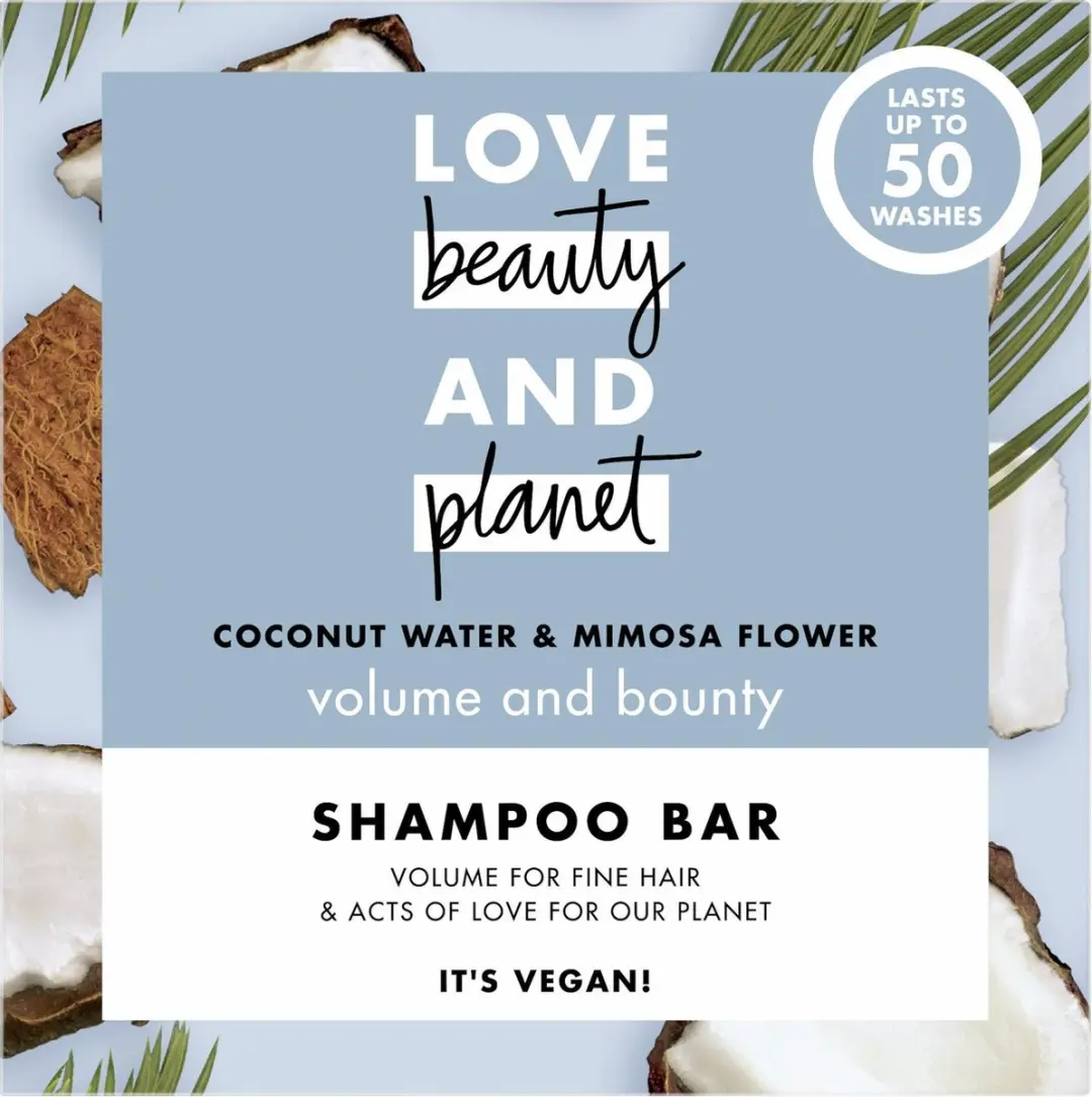 Love Beauty and Planet Shampoo Bar Coconut Water & Mimosa Flower 90g