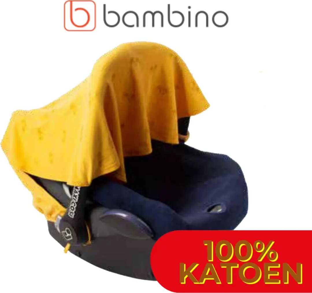 Bambino Baby Autostoel Zonnekap Khaki