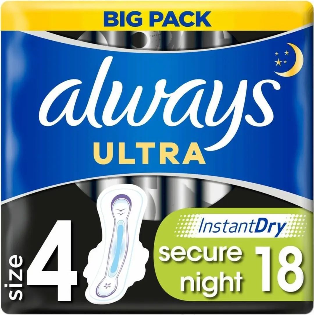 Always Ultra Secure Night Maandverband