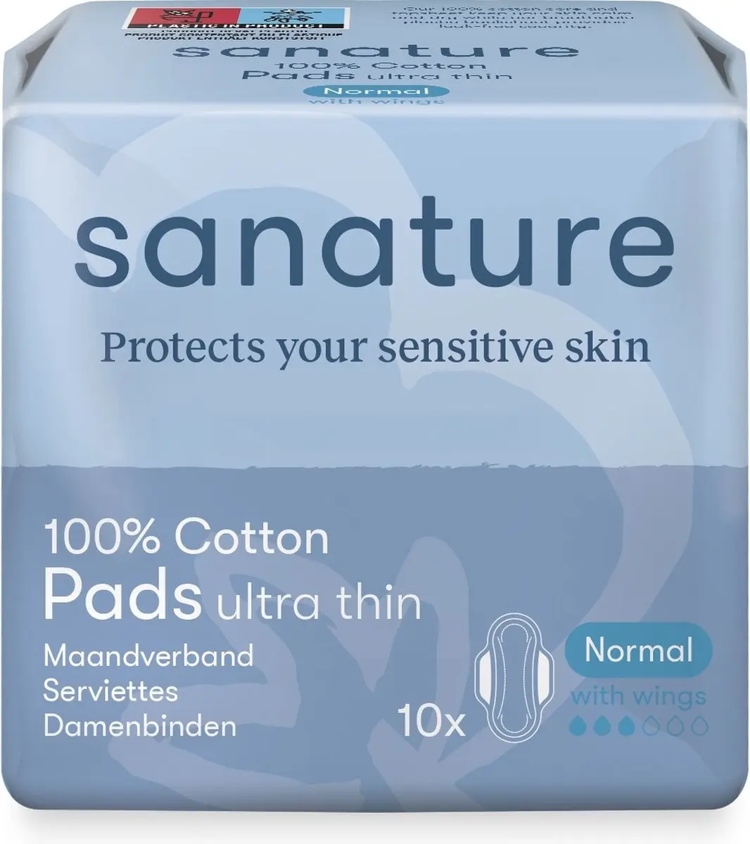 Sanature Maandverband Normaal Met Vleugels