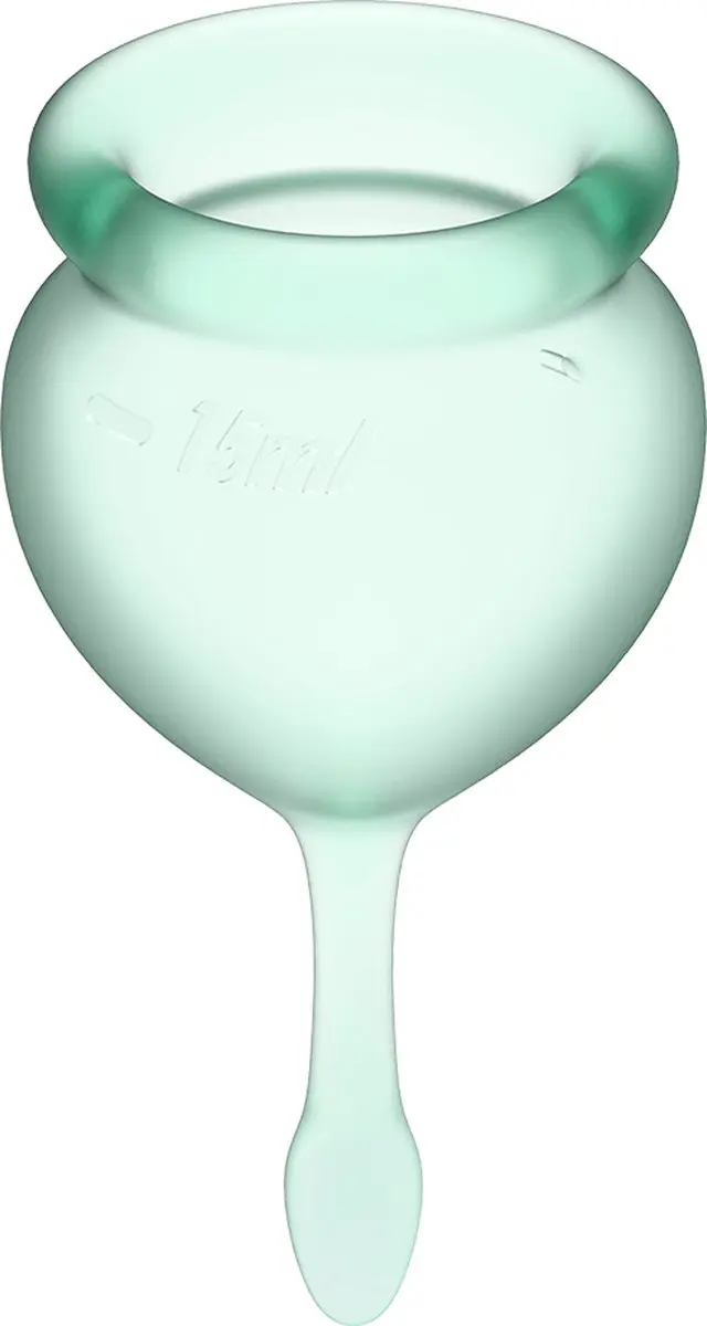 Satisfyer Menstrual Cup Set - 2 Stuks - Blauw