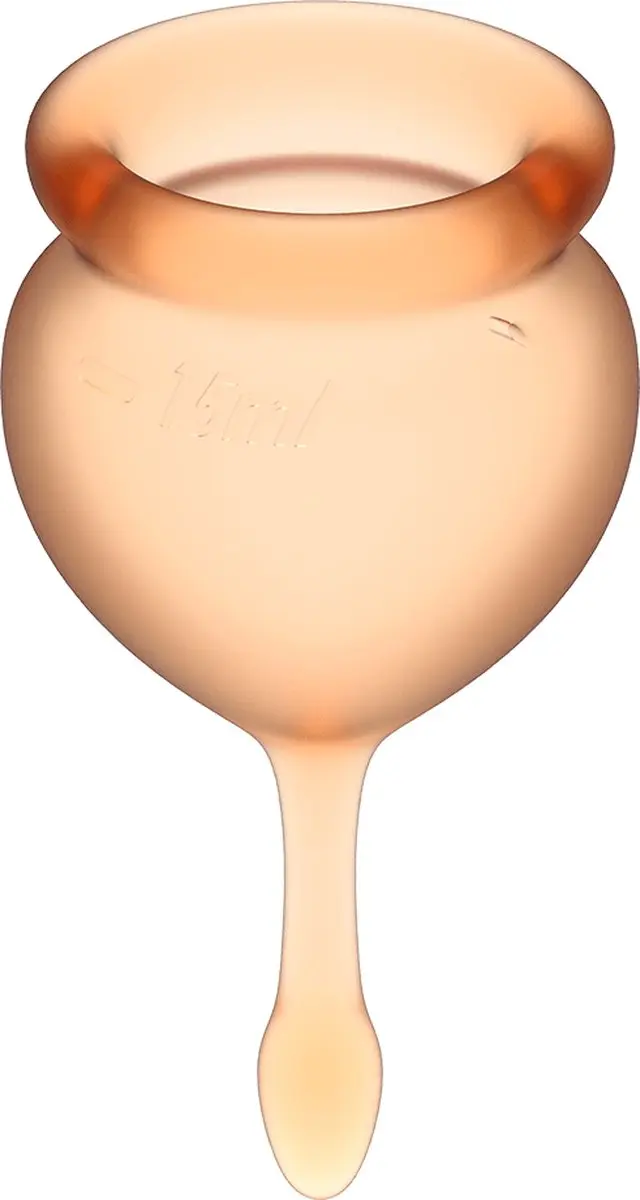 Satisfyer Menstrual Cup Set - 2 Stuks - Blauw