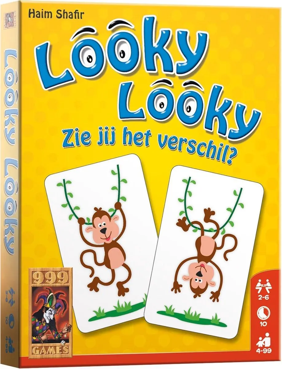 999 Games Looky Looky Zie je het verschil? Kaartspel