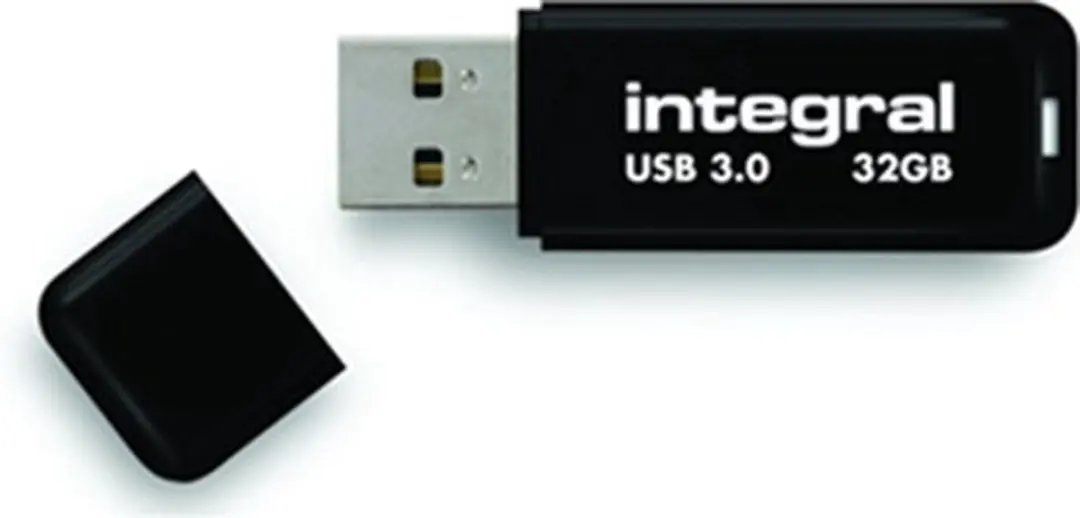 Integral Noir INFD32GBNOIR3.0-V2 USB-Stick 32GB - Wit