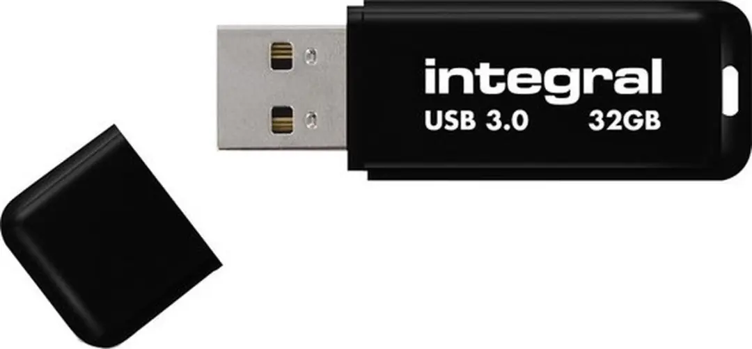 Integral Noir INFD32GBNOIR3.0-V2 USB-Stick 32GB - Wit