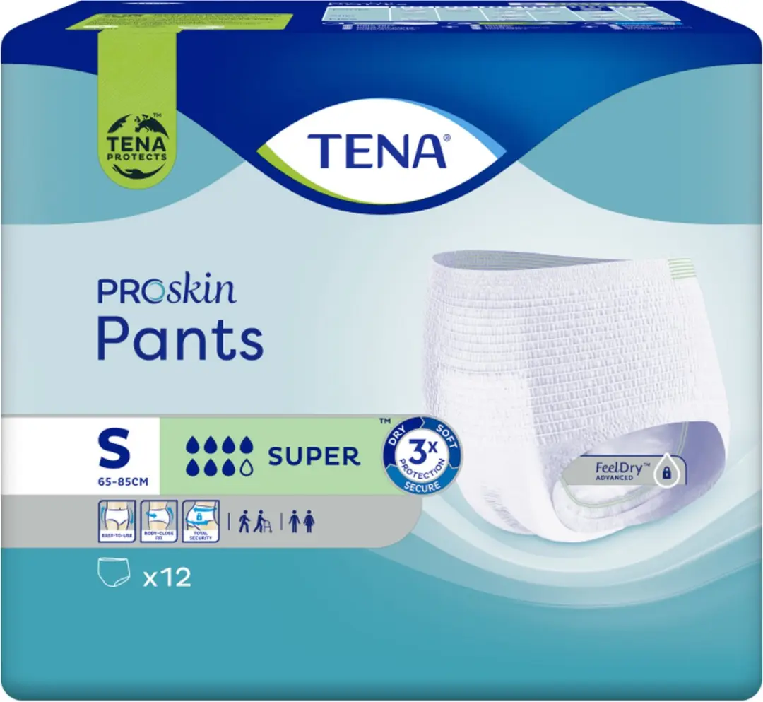 TENA Pants Super Small - M - 12 Stuks - afbeelding 6 van 6