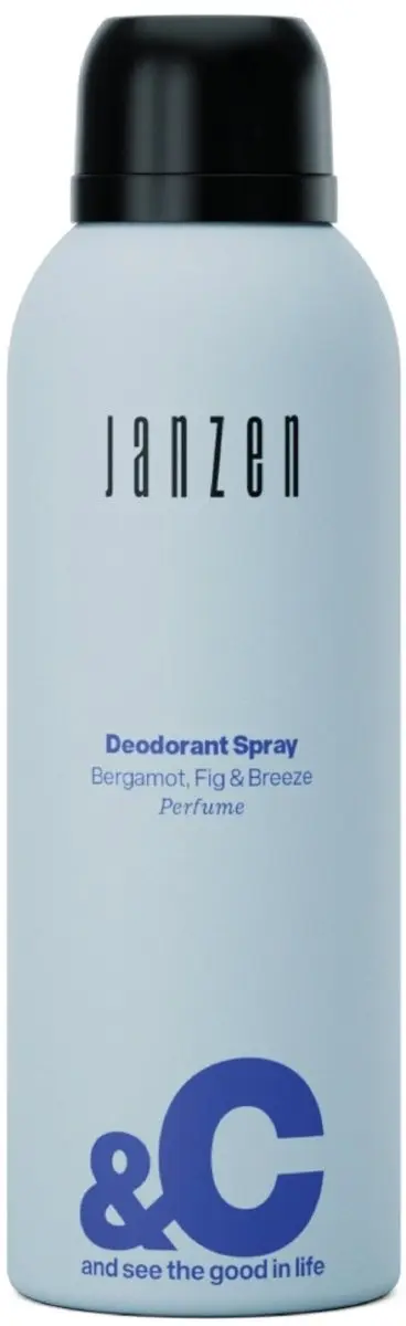 Janzen Deodorant Spray Bergamot Fig & Breeze 150ml