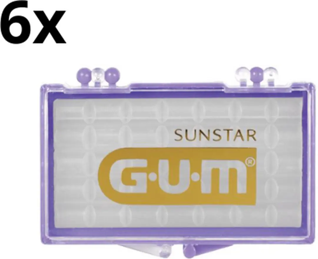 6x GUM Orthodontic Wax