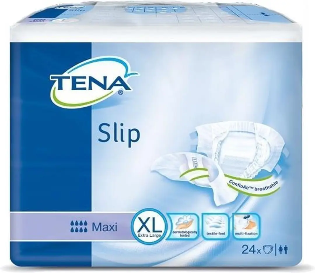 TENA Slip Maxi XL Kleefluiers - 24 Stuks